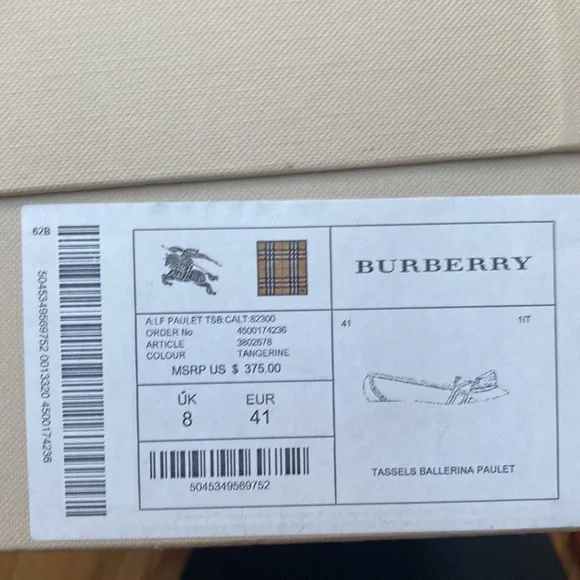 Burberry ballerina tassel loafers - Picture 6 of 6